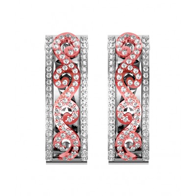 Graceful Half Balis with diamonds